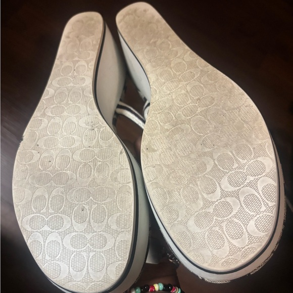 Coach wedge flip flops - Picture 10 of 10